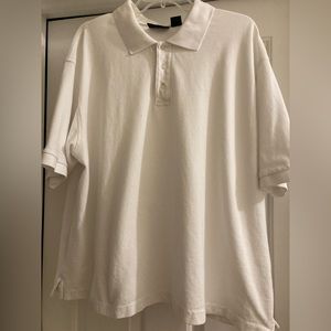 Men’s XL white golf polo